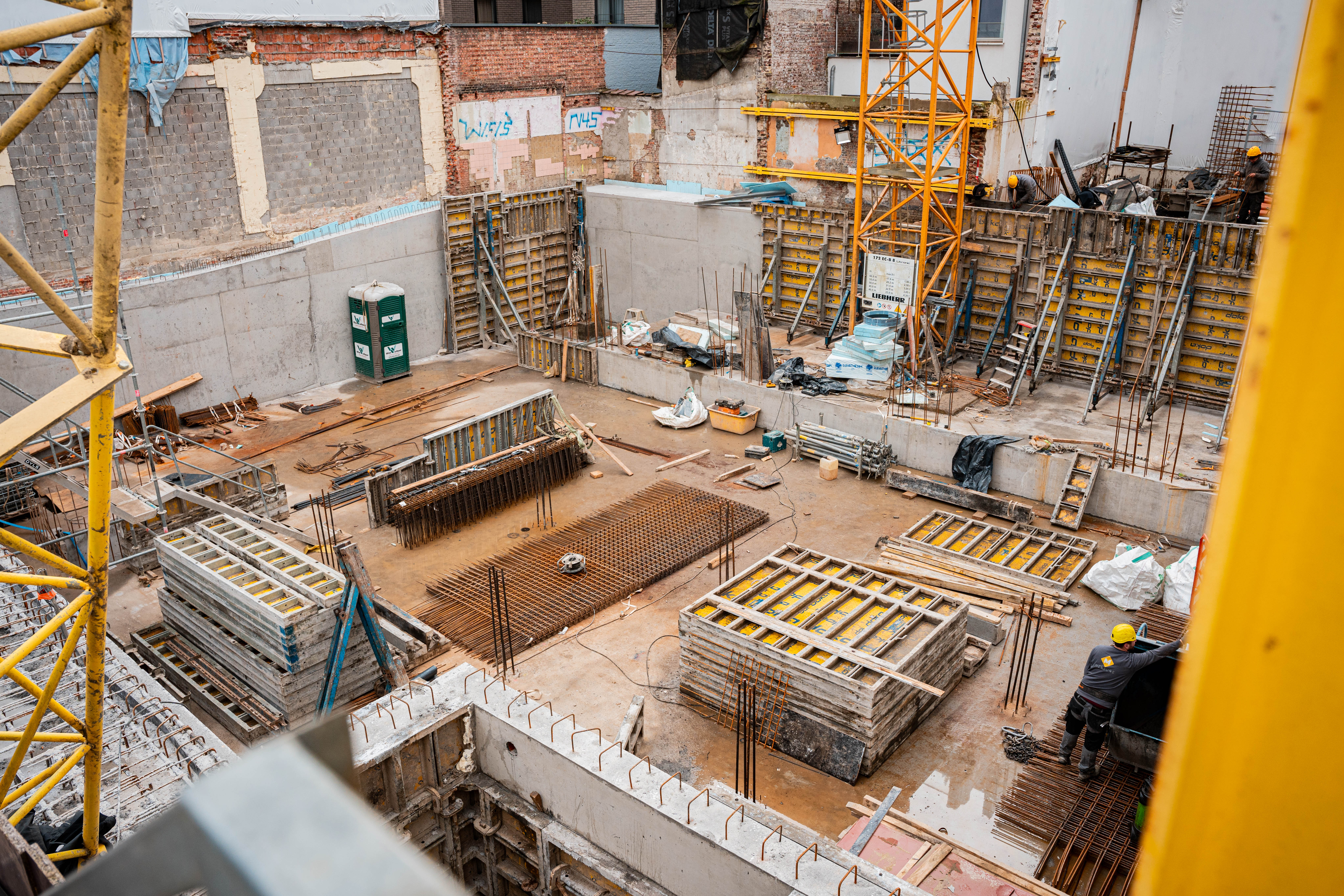 Werf betonwerken Brussel